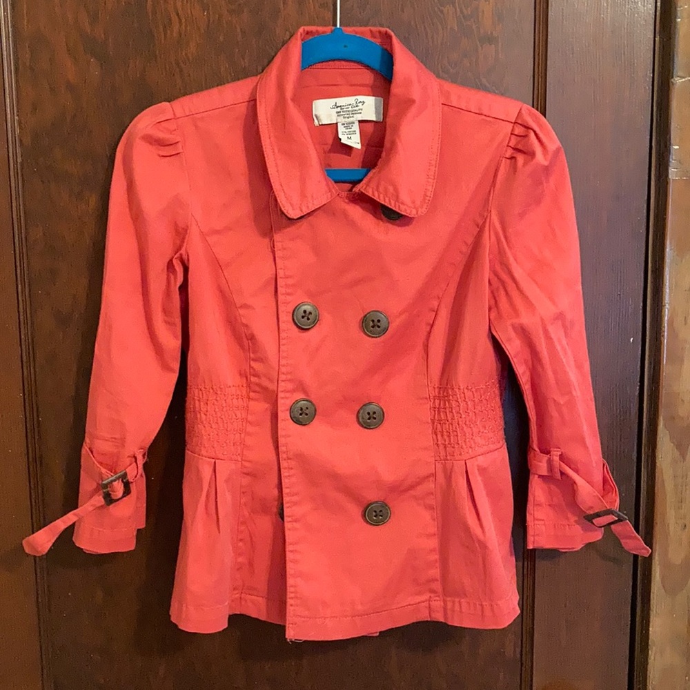 American Rag Pretty Orange Jacket